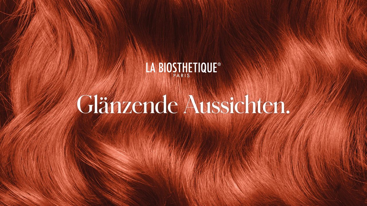 Glänzende Aussichten Rote Haare mit La Biosthétique Colour Gloss gefärbt