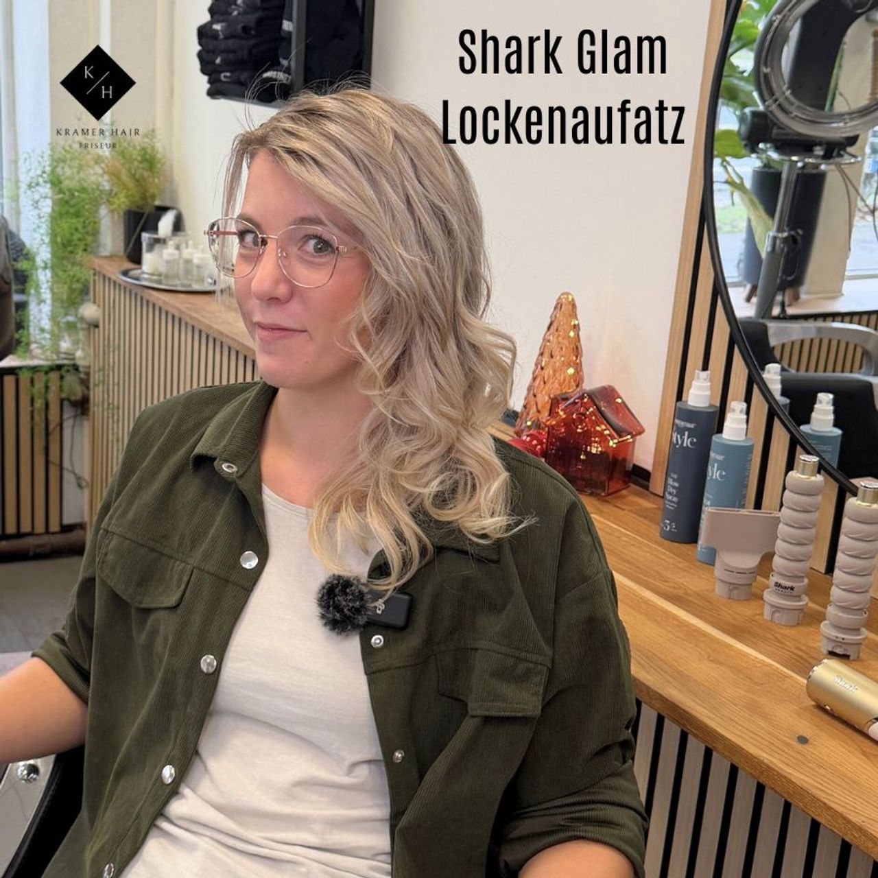 Ich habe den Shark Glam Lockenaufsatz bei mir (Cindy Rau) selbst getestet. 