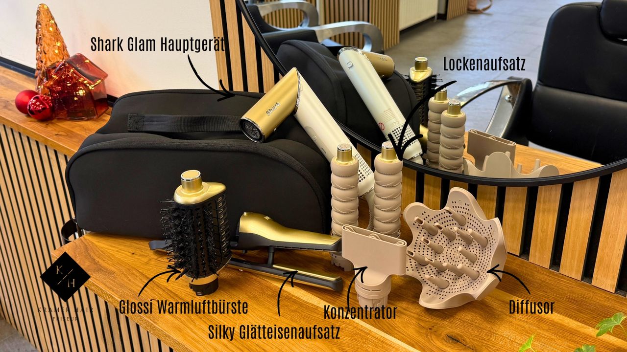 Shark Glam alle Aufzätze erklärt 