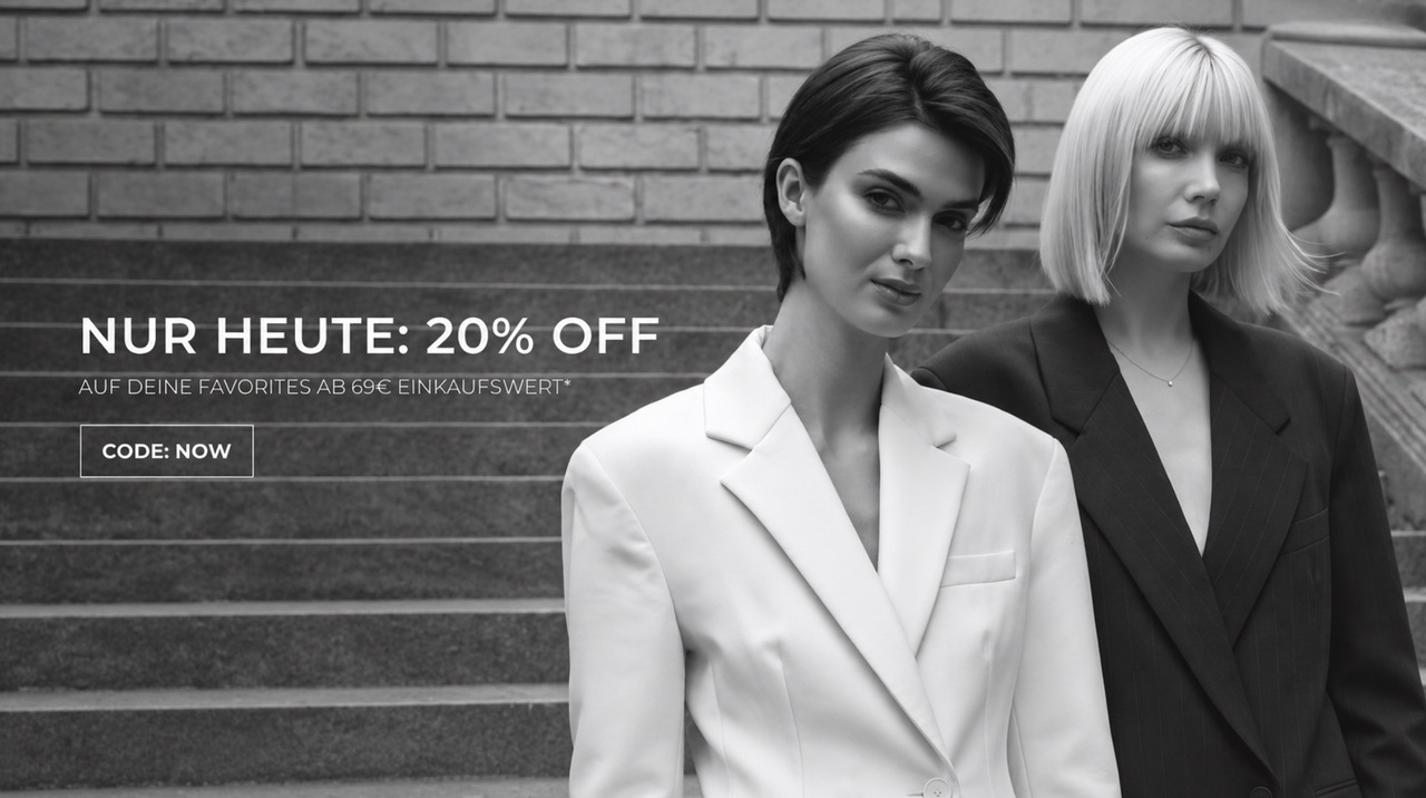 NEWSHA Aktionstag: nur heute 20 % Rabatt ab 69 Euro Einkaufswert mit dem Code NOW
