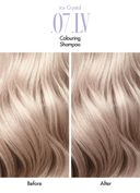 Glam Colour Icy Crystal Vorher/ Nacher-Bild