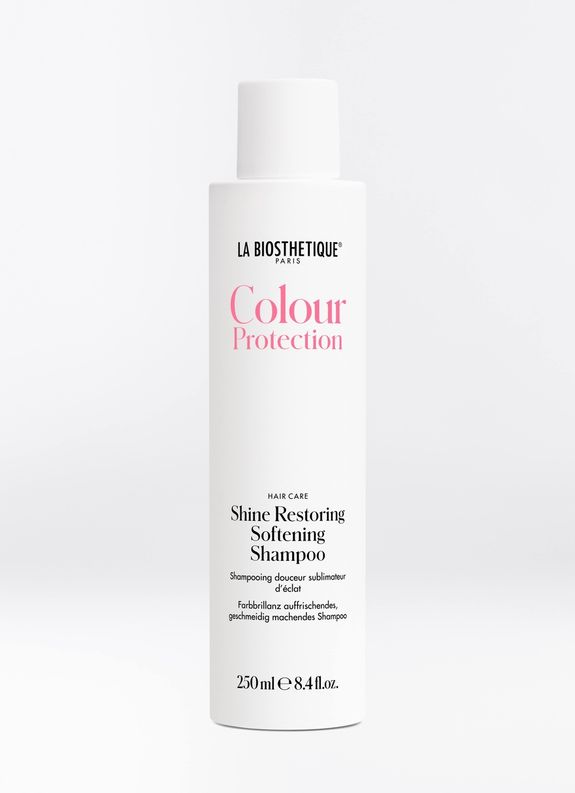 Colour Protection Shine Restoring Softening Shampoo in einer 250ml Flasche