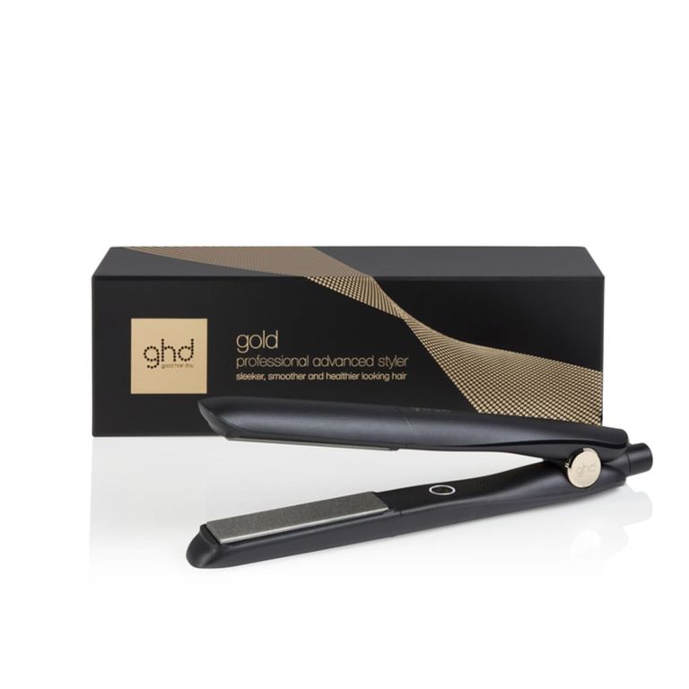 ghd Gold Glätteisen & Styler in Schwarz, Professionelles Styling, Glattes Haar mit mehr Glanz. Für Alle Haartypen